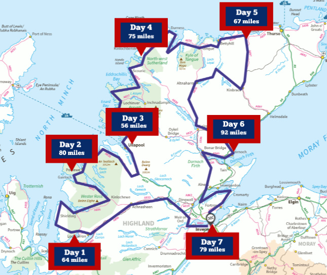 cycle tour scotland routes
